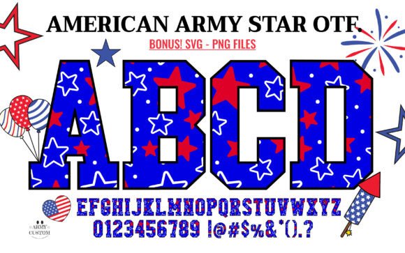American Army: The Bold Typeface for Patriotic Campaigns