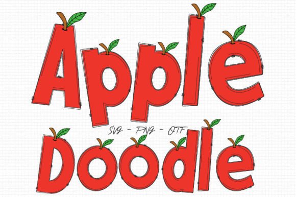 Apple Alphabet: A Playful Color Font for Modern Web Design