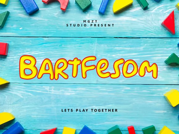 Bartfresom: The Playful Typeface for Winning Campaigns