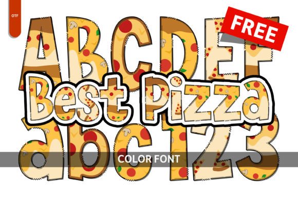 Best Pizza Font: A Playful Typeface for Branding