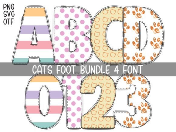 Cats Foot: A Playful Color Font for Modern Web Design