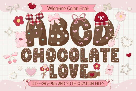 Chocolate Love Font: Sweet Typography for Web Design