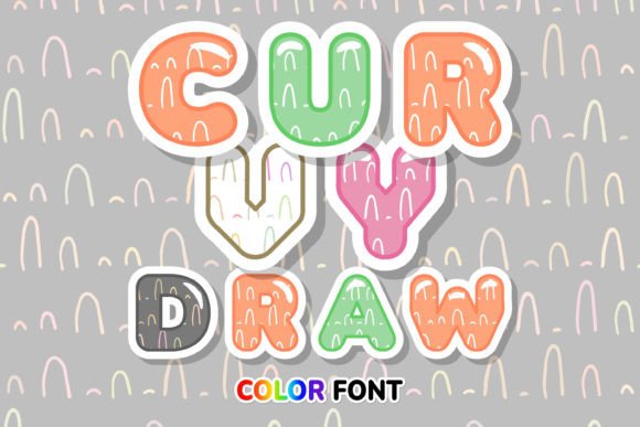 Curvy Draw: The Color Font That Elevates Your Brand