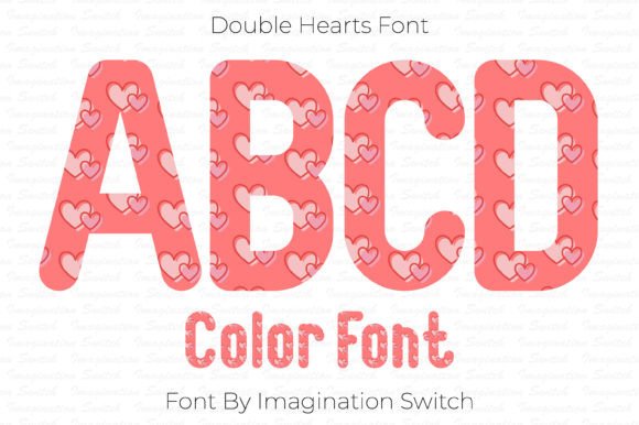 Double Hearts: A Color Font for Editorial Impact