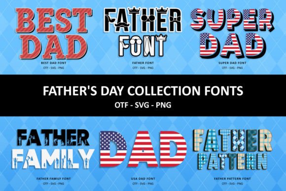 Father's Day Collection: A Versatile Typeface for Web Design