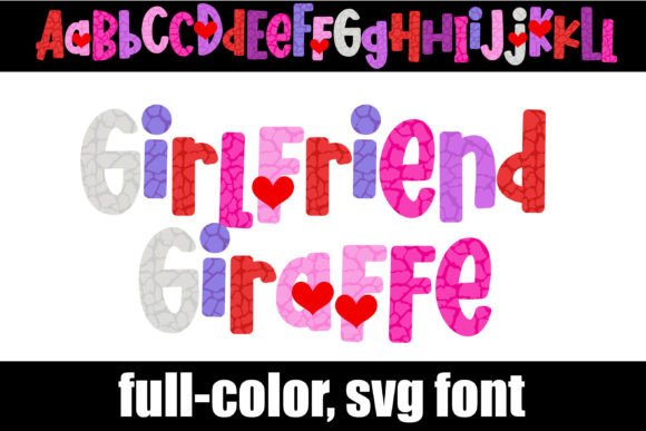 Girlfriend Giraffe: A Pastel Display Font for Editorial Design