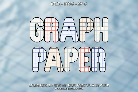 Graph Paper: A Colorful Typeface for Editorial Design