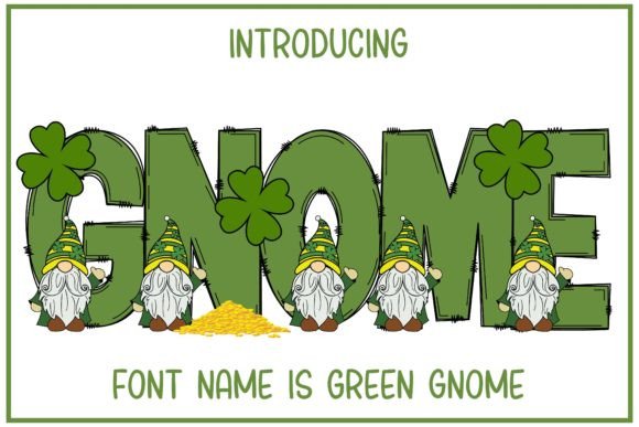 Green Gnome Font: A Playful Typeface for Festive Campaigns