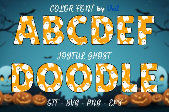 Joyful Ghost Font: A Playful Typeface for Small Business Branding