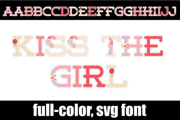 Kiss the Girl: A Color Font for Memorable Branding