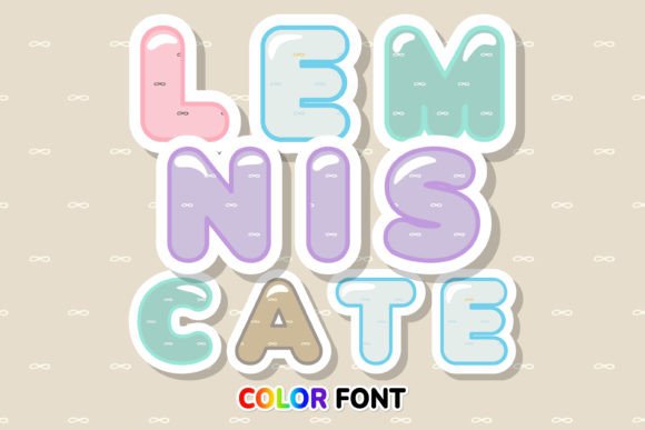 Lemniscate: A Color Font for Modern Brand Identity