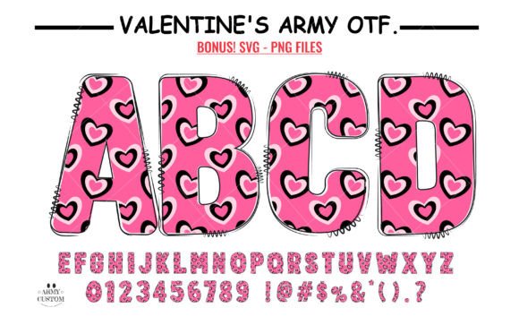 Love Valentine s Layer Heart: A Playful Typeface for Campaigns