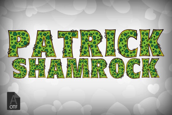 Patrick Shamrock: A Lucky Color Font for Branding