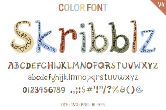 Skribblz V4: A Playful Typeface for Memorable Brands