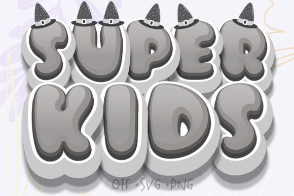 Super Kids Typeface: A Playful Asset for Digital Design