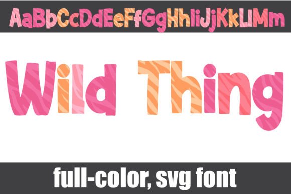 Wild Thing Font: Adding Color to Web Typography