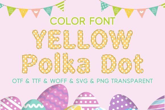 Yellow Polka Dot: A Cheerful Typeface for Editorial Design